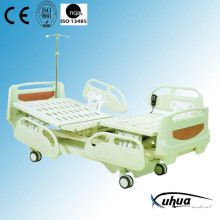 Motorized Three Functions Electric ICU Bed with Central Braking Casters (XH-2)